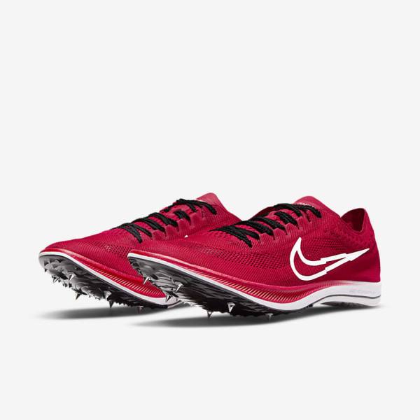 Red / Black / White Nike ZoomX Dragonfly Bowerman Track Club Athletics Distance Spikes Men's Running Shoes | NK391PFY