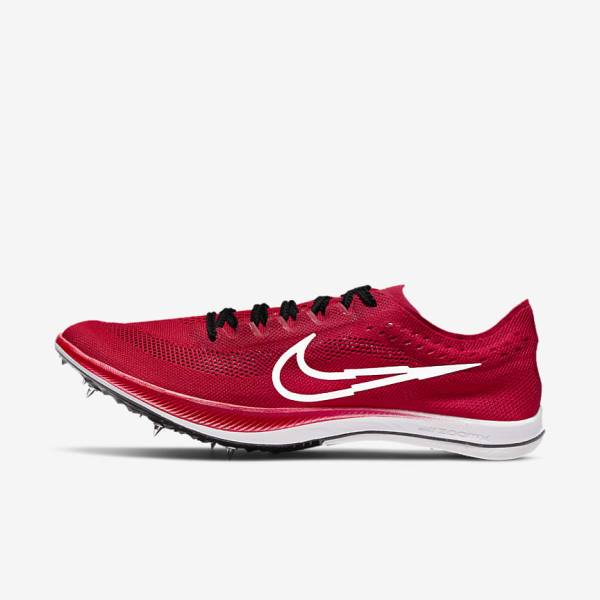 Red / Black / White Nike ZoomX Dragonfly Bowerman Track Club Athletics Distance Spikes Men\'s Running Shoes | NK391PFY