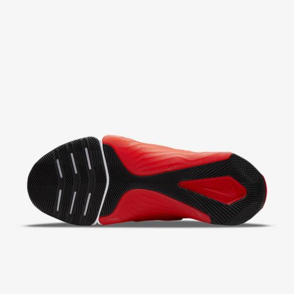 Red / White / Black Nike Metcon 7 FlyEase Men's Training Shoes | NK078HBN