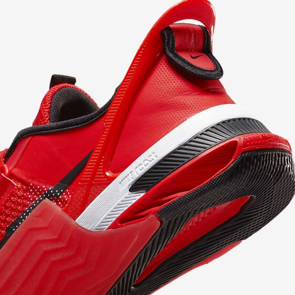 Red / White / Black Nike Metcon 7 FlyEase Men's Training Shoes | NK078HBN