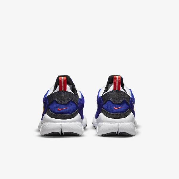 Red / White Nike Free Run Trail Men's Sneakers | NK261VJE