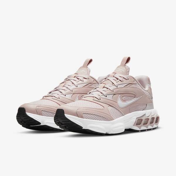 Rose / Pink / Black / White Nike Zoom Air Fire Women's Sneakers | NK910UQJ