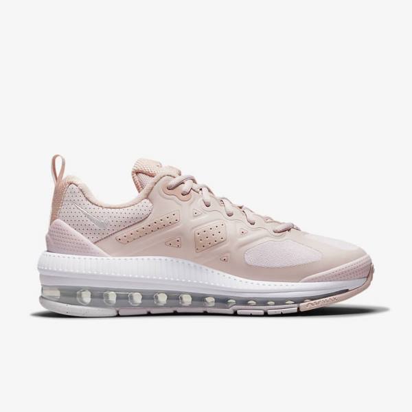 Rose / Pink / White Nike Air Max Genome Women's Sneakers | NK674TKV