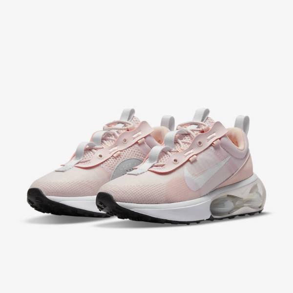 Rose / Platinum / Pink / White Nike Air Max 2021 Women's Sneakers | NK826BDL