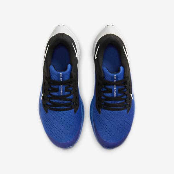 Royal / Black / White Nike Air Zoom Pegasus 38 Older Road Kids' Running Shoes | NK728UKS