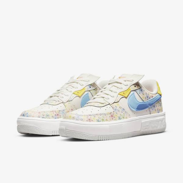 Royal / Blue Nike Air Force 1 Fontanka Women's Sneakers | NK521DNL