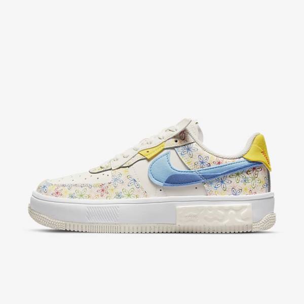 Royal / Blue Nike Air Force 1 Fontanka Women\'s Sneakers | NK521DNL