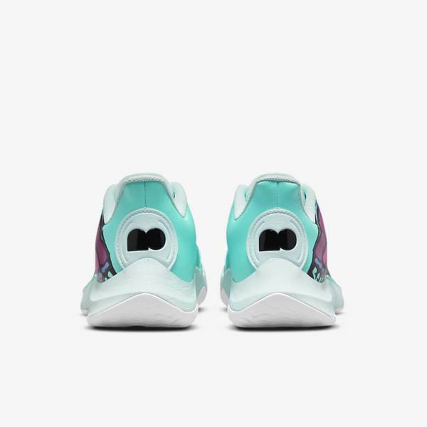 Turquoise / Black / Fuchsia / Turquoise Nike NikeCourt Air Zoom GP Turbo Naomi Osaka Women's Tennis Shoes | NK205XUN