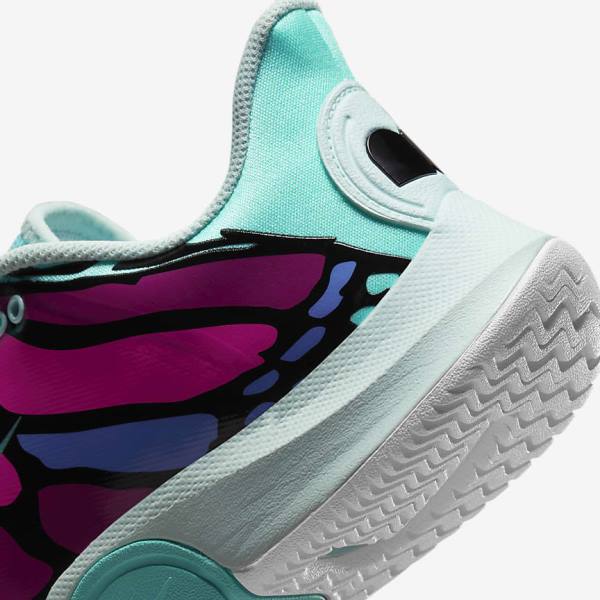 Turquoise / Black / Fuchsia / Turquoise Nike NikeCourt Air Zoom GP Turbo Naomi Osaka Women's Tennis Shoes | NK205XUN