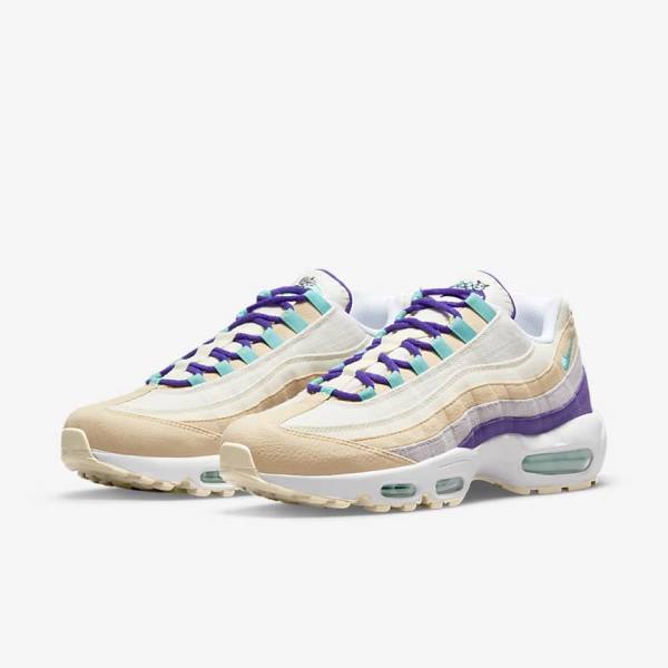 Turquoise Nike Air Max 95 SE Men's Sneakers | NK417PWQ