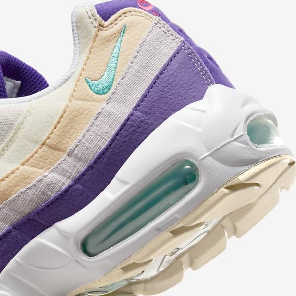 Turquoise Nike Air Max 95 SE Men's Sneakers | NK417PWQ