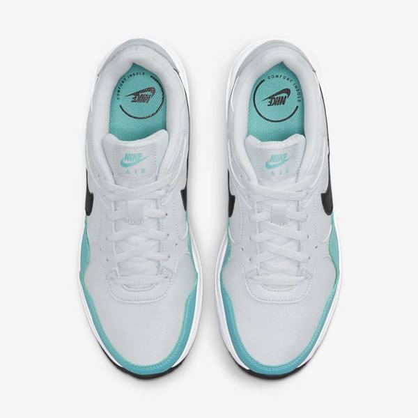 Turquoise / White / Black Nike Air Max SC Men's Sneakers | NK276NTU