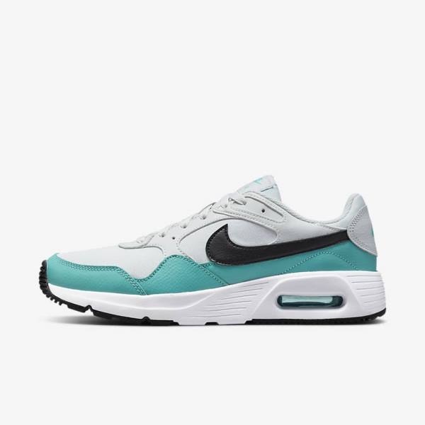 Turquoise / White / Black Nike Air Max SC Men\'s Sneakers | NK276NTU