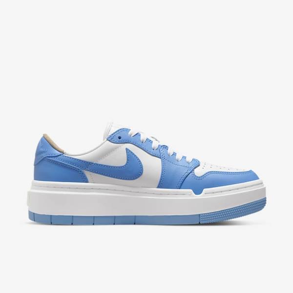 White Black / Blue Nike Air Jordan 1 Elevate Low SE Women's Jordan Shoes | NK286QVM