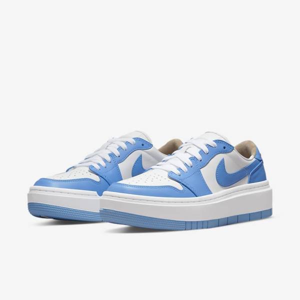 White Black / Blue Nike Air Jordan 1 Elevate Low SE Women's Jordan Shoes | NK286QVM