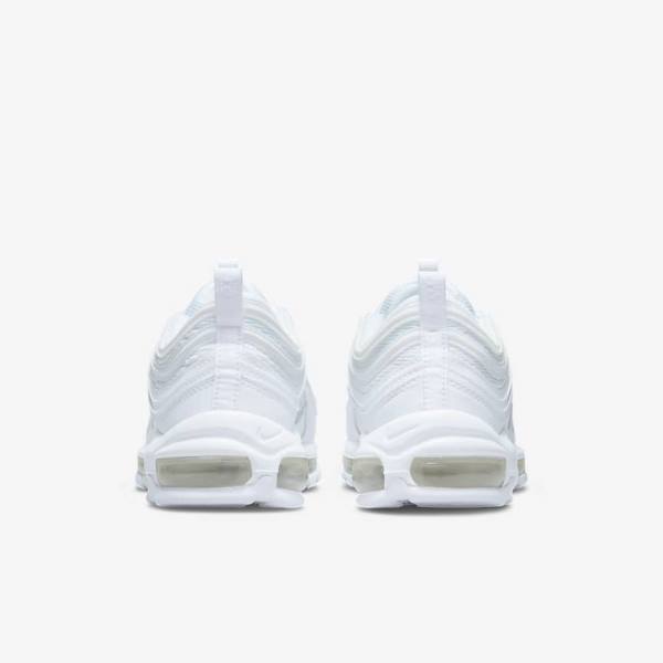 White / Black / Grey Nike Air Max 97 Men's Sneakers | NK054TFN