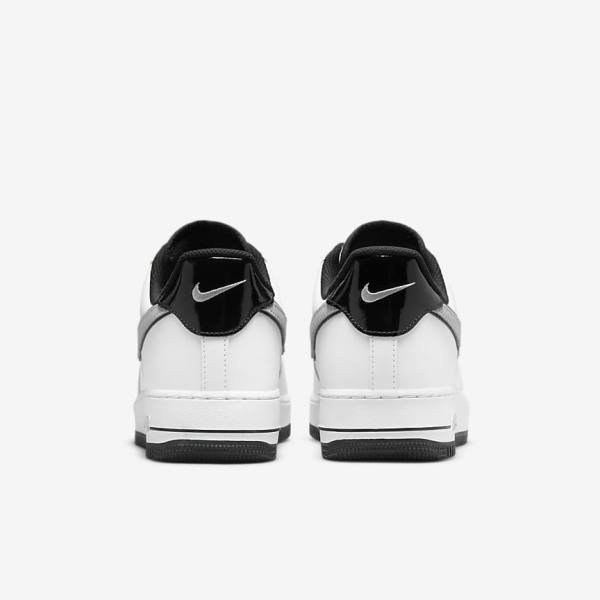 White / Black / Grey / White Nike Air Force 1 07 LV8 Men's Sneakers | NK235LKV