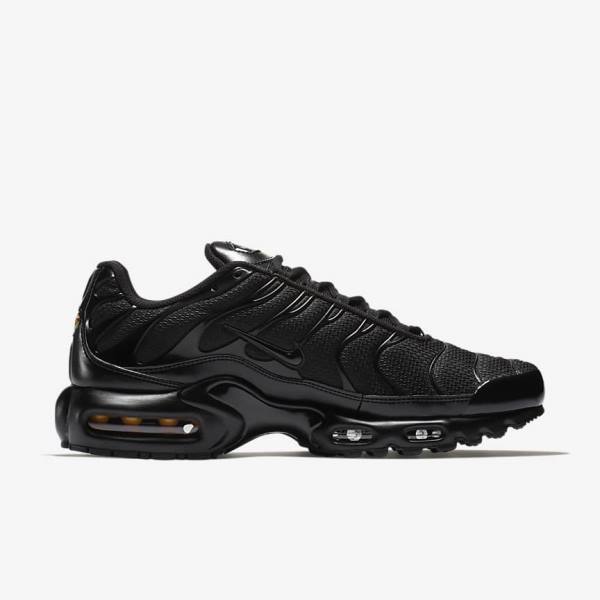 White / Black / Grey / White Nike Air Max Plus Men's Sneakers | NK082YOH