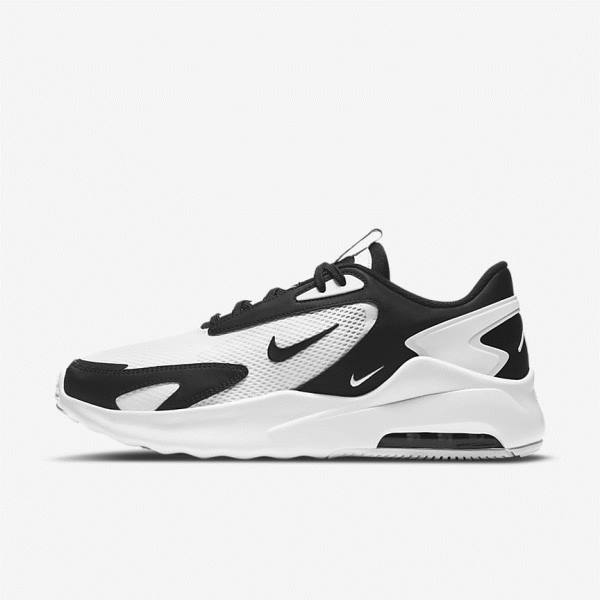 White / Black Nike Air Max Bolt Men\'s Sneakers | NK629HBP