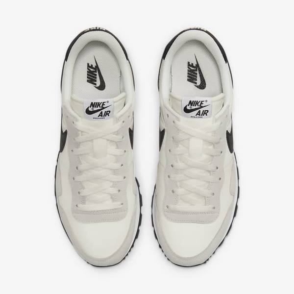 White / Black Nike Air Pegasus 83 Men's Sneakers | NK638WDU