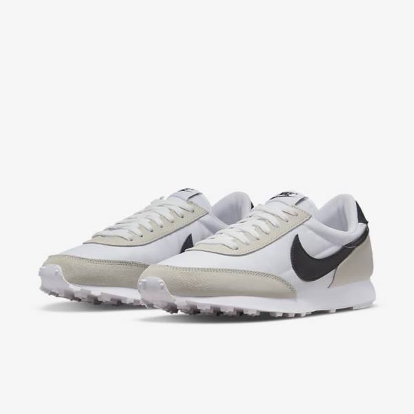 White / Black Nike Daybreak Women's Sneakers | NK320CGN