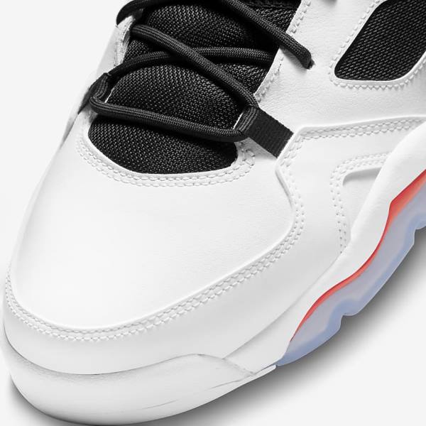 White / Black Nike Jordan Flight Club 91 Men's Sneakers | NK487MKN