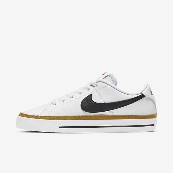 White / Black Nike NikeCourt Legacy Women\'s Sneakers | NK698AEN