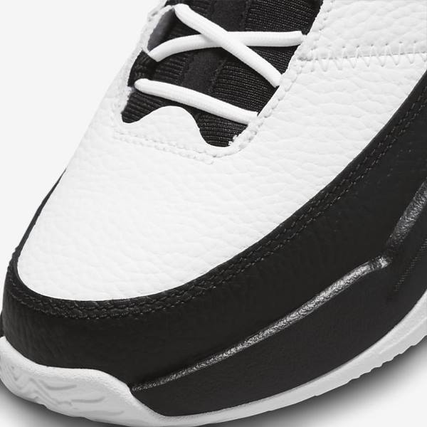 White / Black / Red Nike Jordan Max Aura 3 Older Kids' Jordan Shoes | NK840STZ