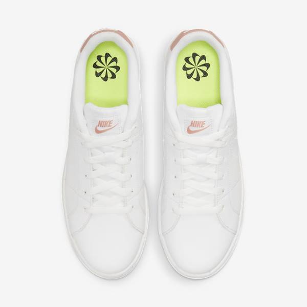 White / Black / Rose Nike NikeCourt Royale 2 Next Nature Women's Sneakers | NK681BSD