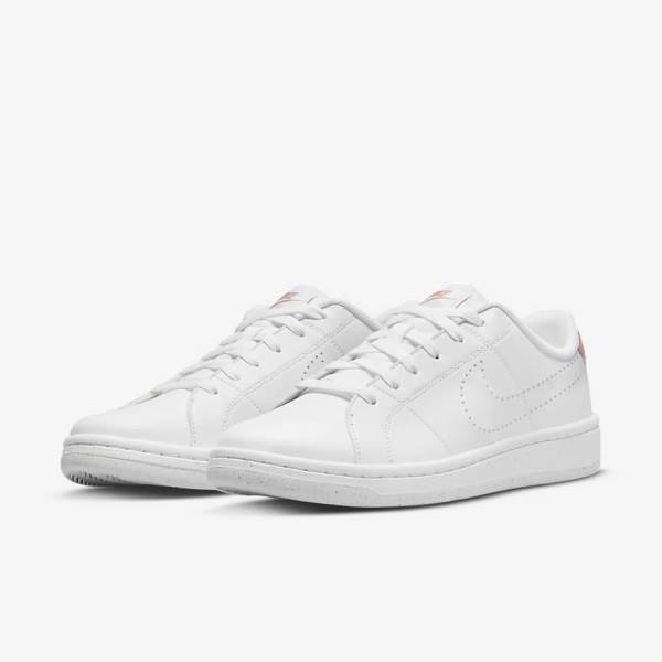 White / Black / Rose Nike NikeCourt Royale 2 Next Nature Women's Sneakers | NK681BSD