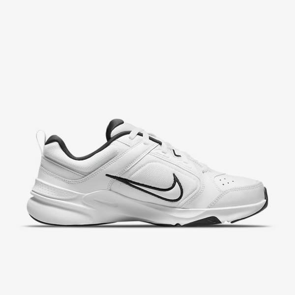 White / Black / White Nike Defy All Day Men's Training Shoes | NK037ITU