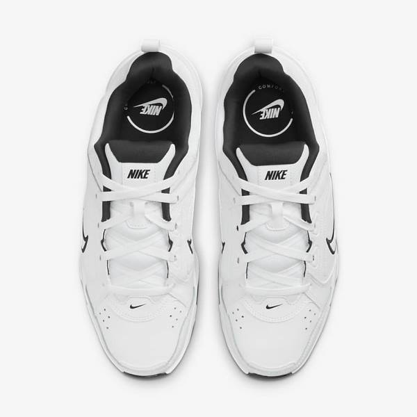 White / Black / White Nike Defy All Day Men's Training Shoes | NK037ITU