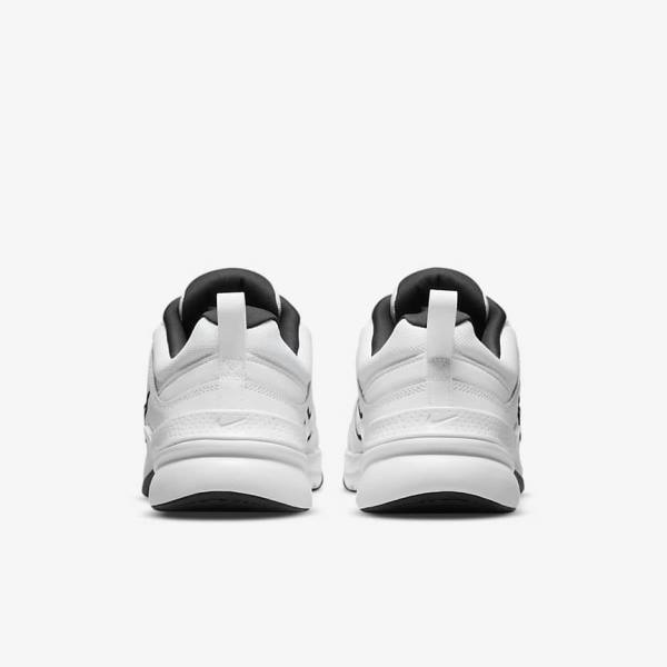 White / Black / White Nike Defy All Day Men's Training Shoes | NK037ITU