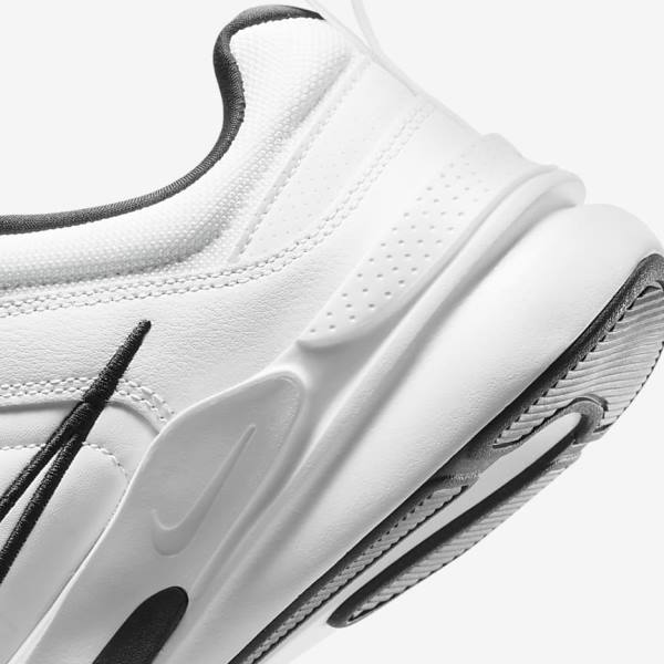 White / Black / White Nike Defy All Day Men's Training Shoes | NK037ITU