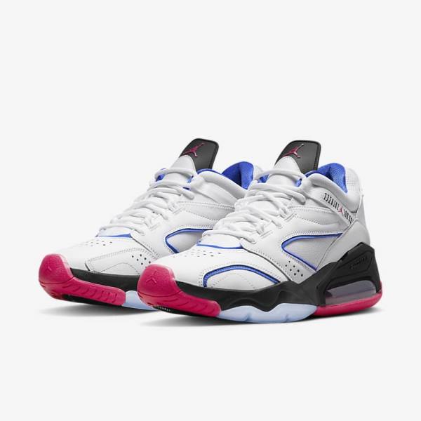 White / Blue / Black / Pink Nike Jordan Point Lane Men's Sneakers | NK390FWH