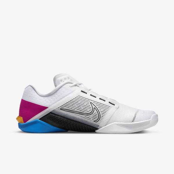 White / Blue / Pink / Black Nike Zoom Metcon Turbo 2 Men's Training Shoes | NK463AWQ