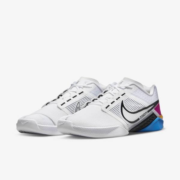 White / Blue / Pink / Black Nike Zoom Metcon Turbo 2 Men's Training Shoes | NK463AWQ