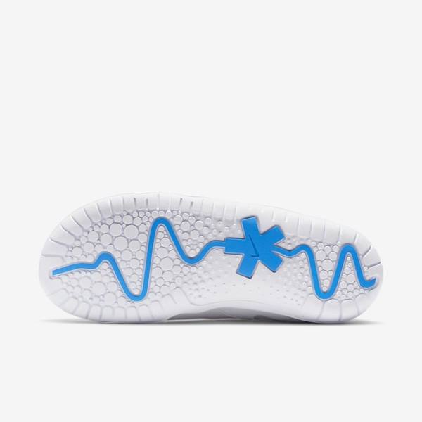 White / Blue / Platinum Nike Air Zoom Pulse Men's Sneakers | NK563TSV