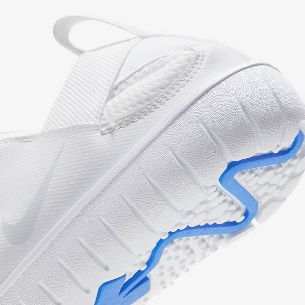 White / Blue / Platinum Nike Air Zoom Pulse Men's Sneakers | NK563TSV