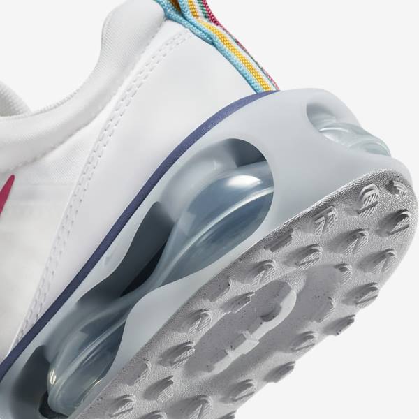 White / Blue / Platinum / Pink Nike Air Max 2021 Women's Sneakers | NK024SJL