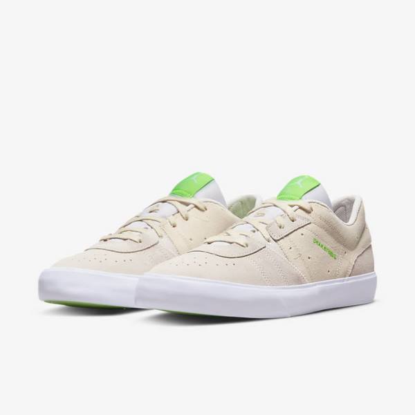 White / Green Nike Jordan Series .05 Men's Sneakers | NK382HXP