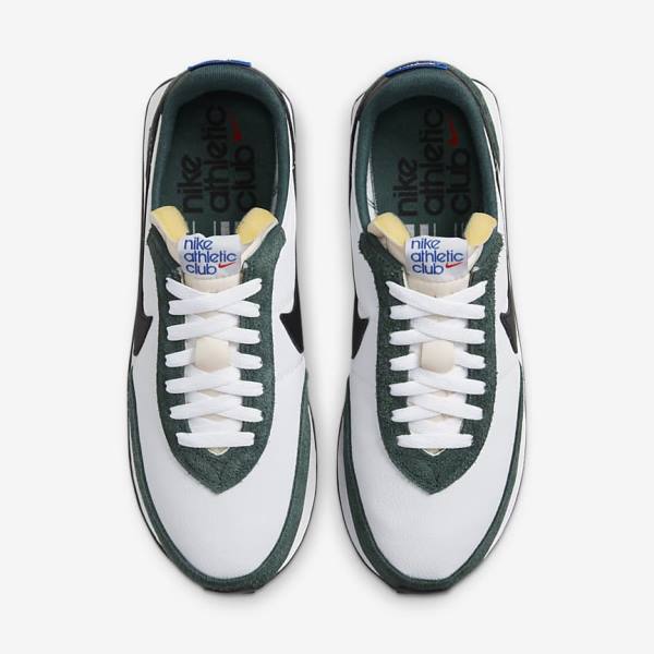 White / Green / Royal / Black Nike Waffle Trainer 2 Men's Sneakers | NK529REU