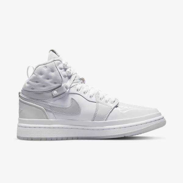 White / Grey Nike Air Jordan 1 Acclimate Women's Sneakers | NK609TSH