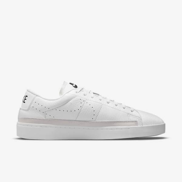 White / Light Brown / Black Nike Blazer Low X Men's Sneakers | NK527TMD