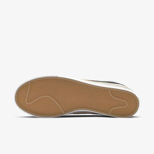 White / Light Brown / Black Nike NikeCourt Legacy Men's Sneakers | NK520ZJT