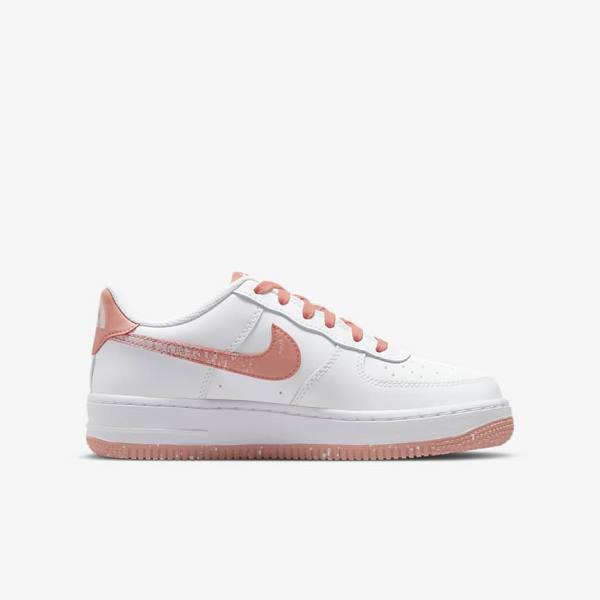 White / Light Nike Air Force 1 LV8 Older Kids' Sneakers | NK172REB