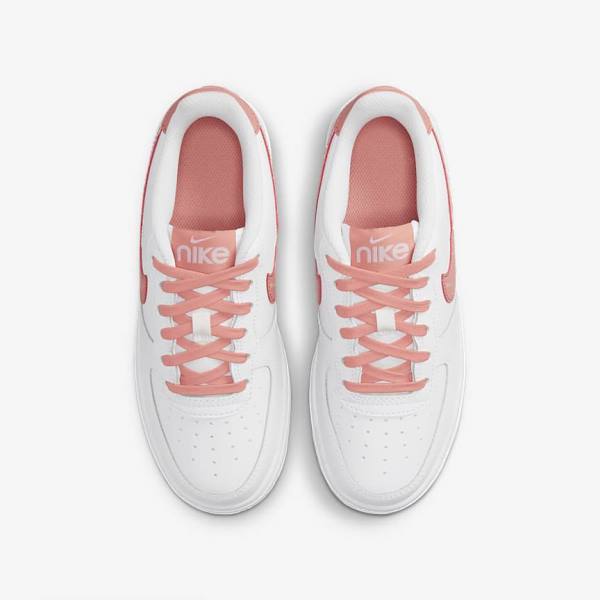 White / Light Nike Air Force 1 LV8 Older Kids' Sneakers | NK172REB