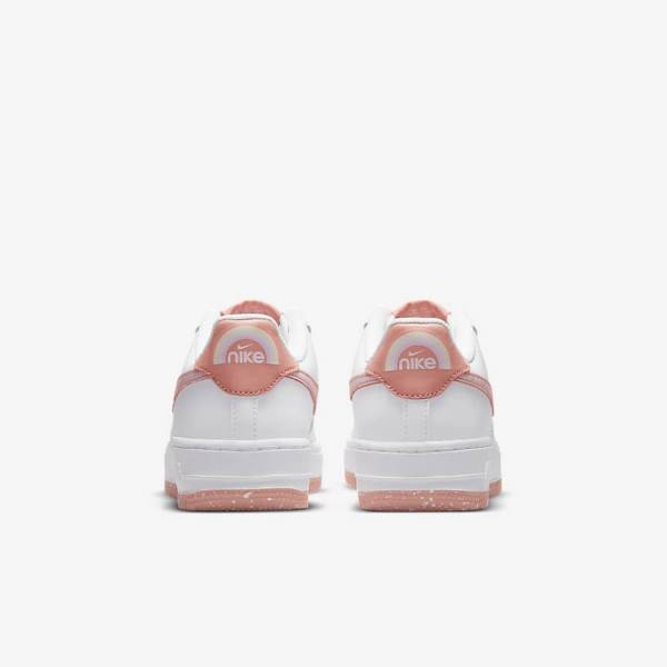 White / Light Nike Air Force 1 LV8 Older Kids' Sneakers | NK172REB