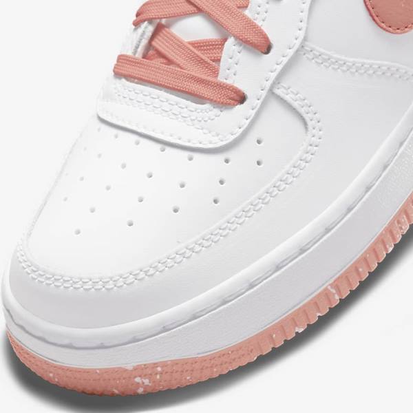 White / Light Nike Air Force 1 LV8 Older Kids' Sneakers | NK172REB