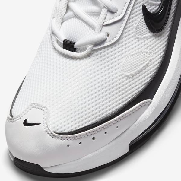 White / Light Red / Black Nike Air Max AP Men's Sneakers | NK437SLK